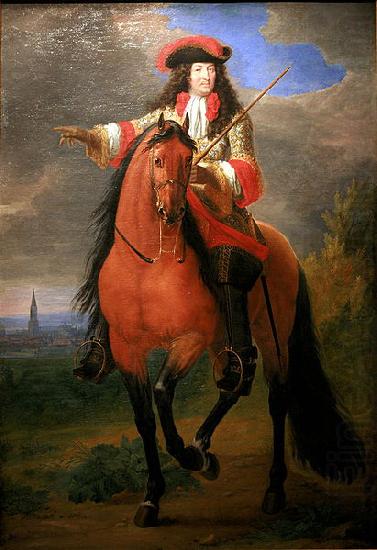 Louis XIV before Strasbourg, Adam Frans van der Meulen